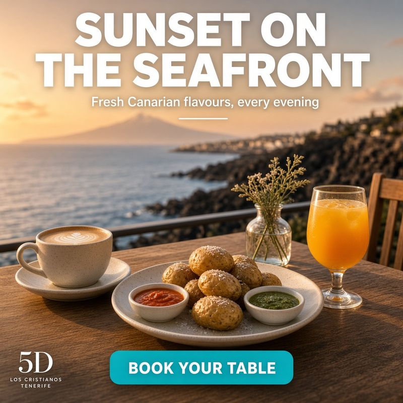 Sample concept advert for Seafront café